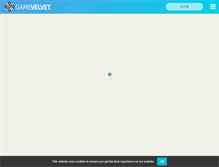 Tablet Screenshot of gamevelvet.com